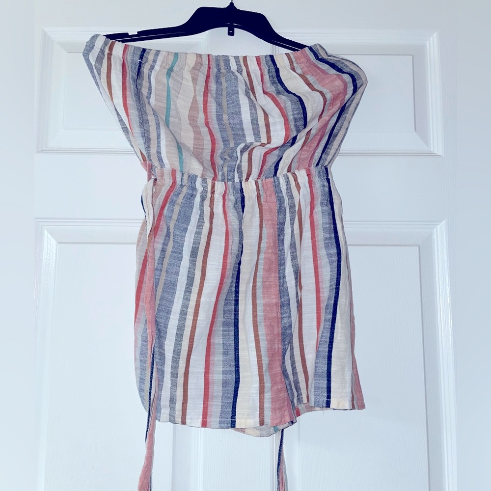 Strapless Romper